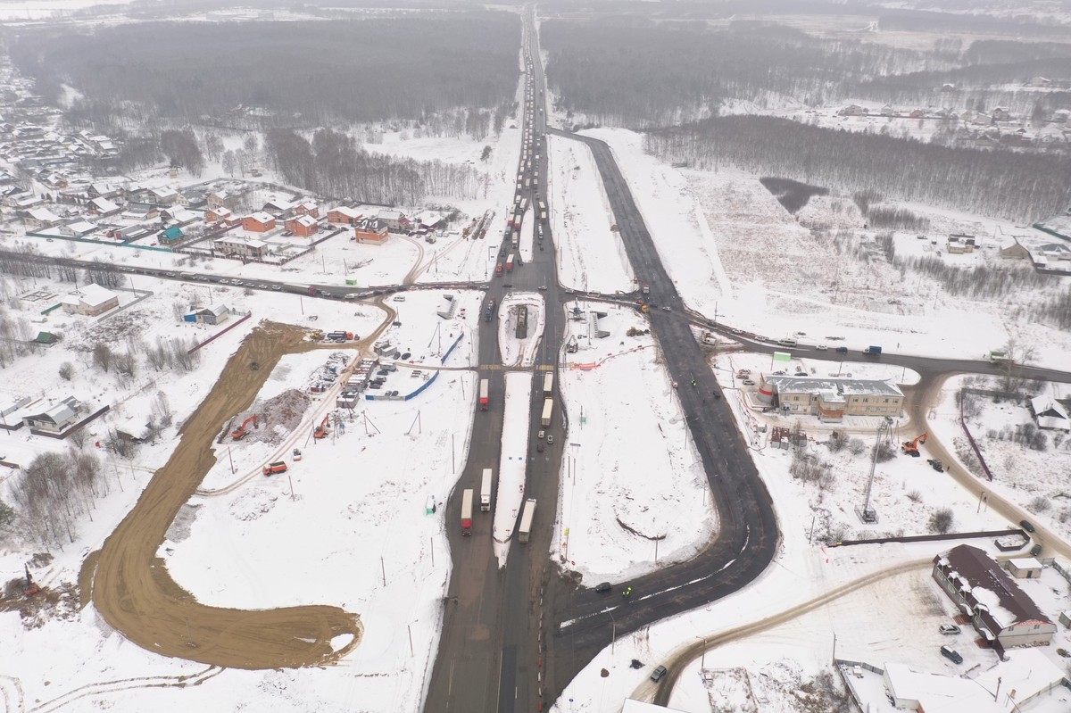Три важных события из «дорожной» жизни региона. В Вязниках на М7 строят двухуровневую развязку, а во Владимире планируют создать Северный обход к 2024 году
