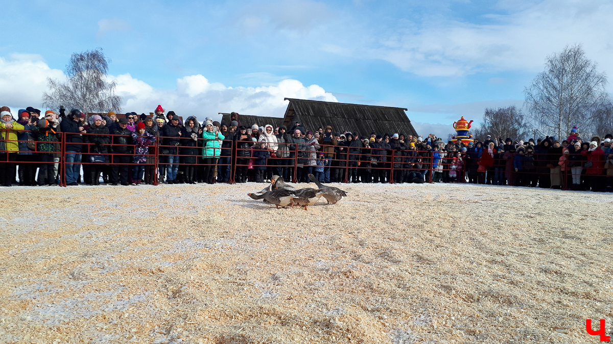 Как 29 февраля в Суздале отмечали Масленицу? Конечно, устроили гусиные потехи