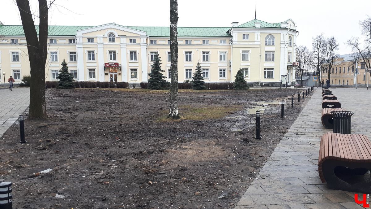 Фотообзор: как выглядит «Суздаль. Зарядье. Активация» весной 2020 года. Проблемы с реализацией проекта стоимостью 50 миллионов рублей