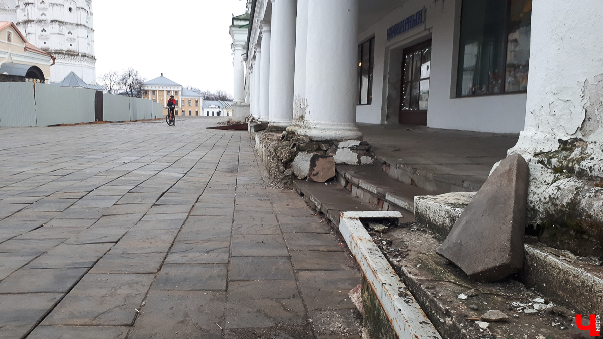 Фотообзор: как выглядит «Суздаль. Зарядье. Активация» весной 2020 года. Проблемы с реализацией проекта стоимостью 50 миллионов рублей