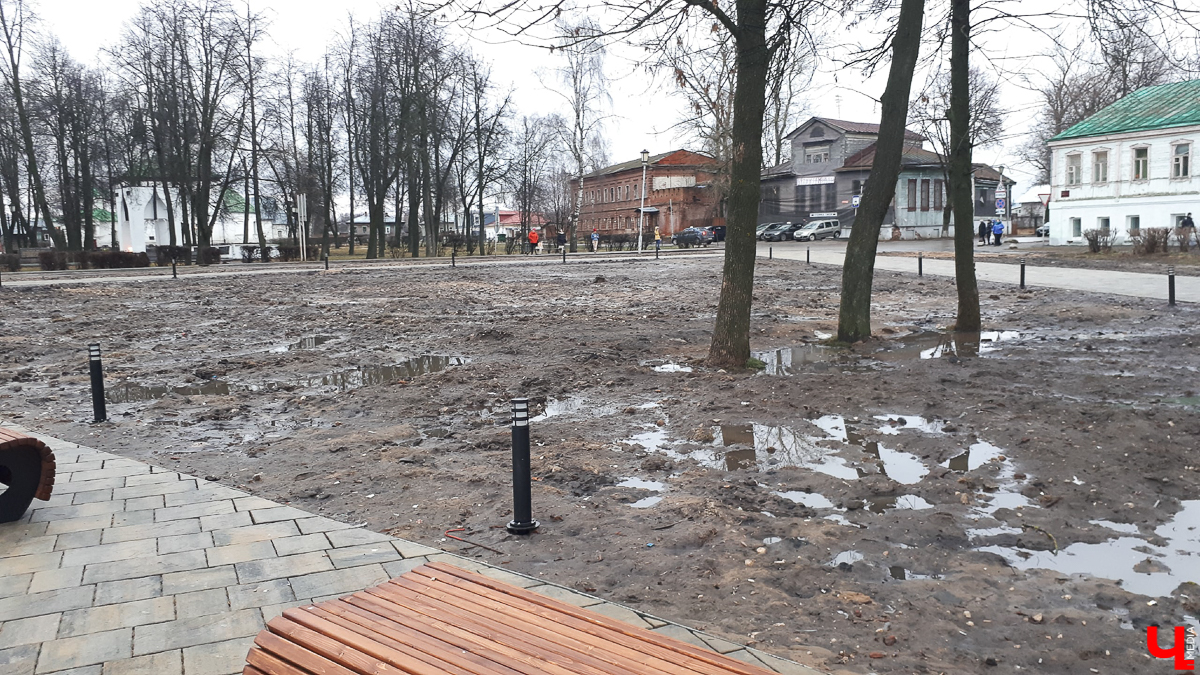 Фотообзор: как выглядит «Суздаль. Зарядье. Активация» весной 2020 года. Проблемы с реализацией проекта стоимостью 50 миллионов рублей