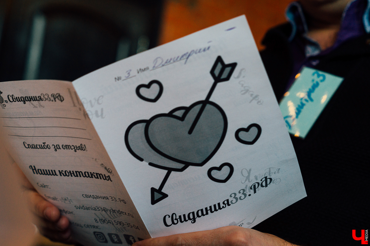 Альтернатива для тех, кому наскучили «Tinder», «Badoo» и прочие свап-мэтч схемы. Живые пятиминутные знакомства, оказывается, среди владимирцев популярны. А вы бы осмелились?