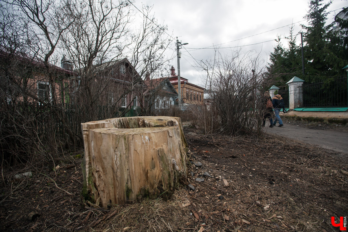 Михаил Мойсеянчик провел для нас необычную экскурсию по центру Владимира. Обратили внимание на яркие контрасты городского быта