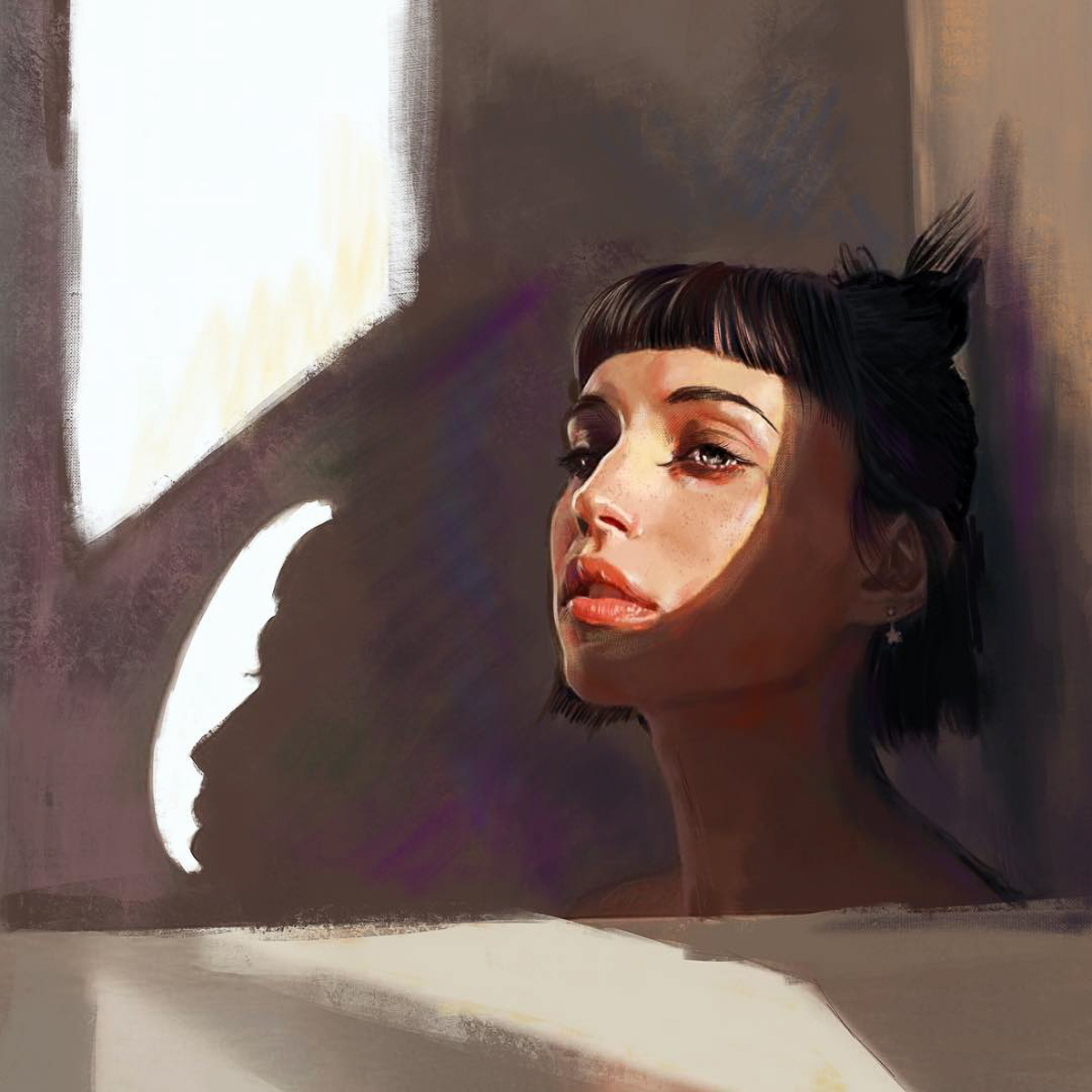 Анастасия Перова рисует не по заказу, а по вдохновению. Героями ее портретов становятся кумиры миллионов: актеры, музыканты, модели, публичные личности. Работы, которые художница выкладывает в «Инстаграме», расходятся по аккаунтам «с галочкой», ими восторгаются фанаты и звезды