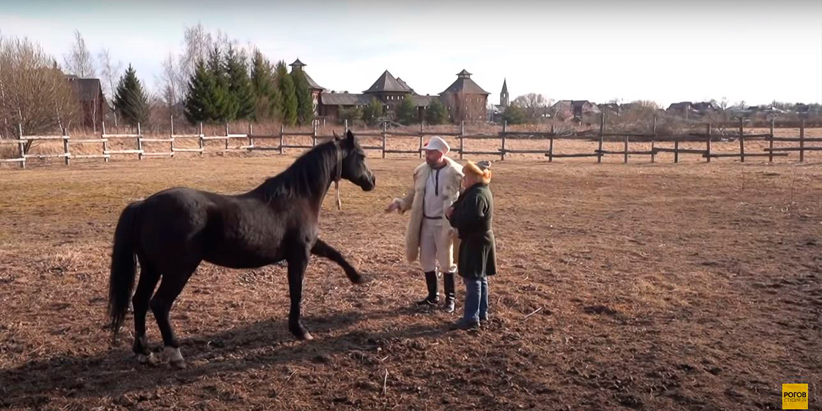 Съемки мэйковер-шоу в Суздале не обошлись без местного колорита. Пока героиня находилась в салоне красоты, стилист Александр Рогов отправился в музей «Щурово Городище», где доил корову, стрелял из лука и катался на ослице