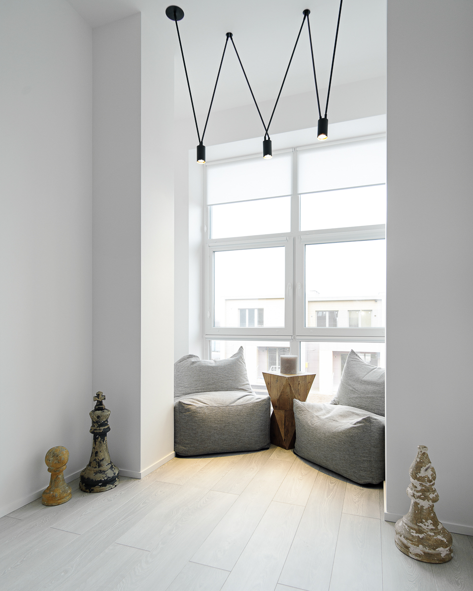 Владимирские дизайнеры превратили пустую коробку с голыми стенами в красивое, функциональное и индивидуальное пространство