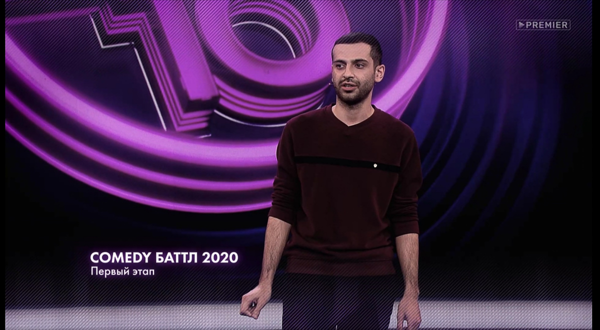 В ожидании пятничного эфира «Comedy Баттл» робкий кавказец Сархан Сафарли рассказал о написанном за шесть дней материале, откликах азербайджанцев и съемках шоу