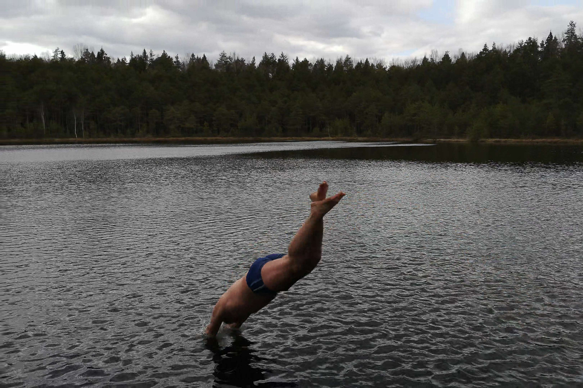 Владимирские любители драйвового купания открыли сезон на местных водоемах