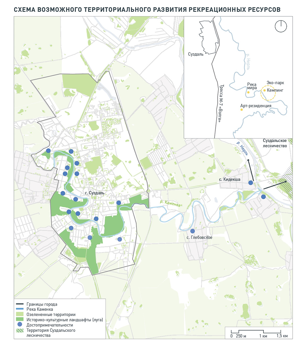 Концепция развития Суздаля от КБ «Стрелка». Каким мог бы стать город к 2024 году