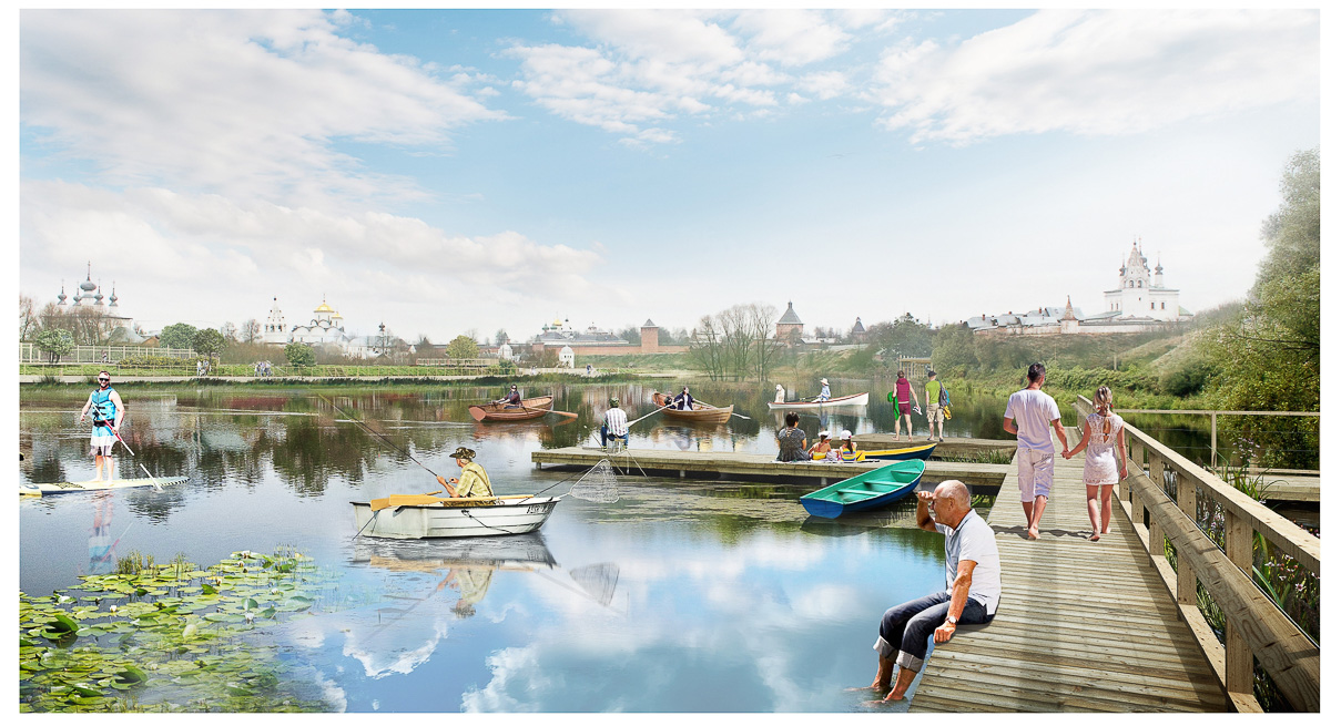 Концепция развития Суздаля от КБ «Стрелка». Каким мог бы стать город к 2024 году