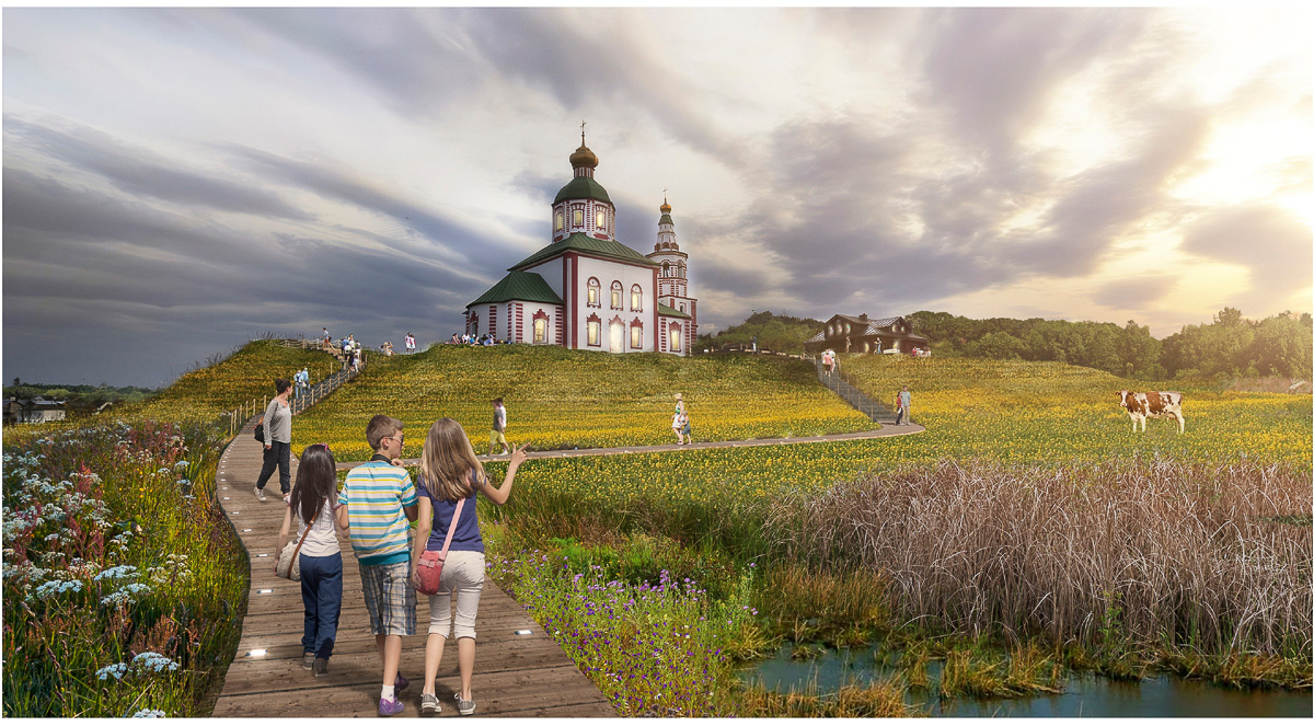 Концепция развития Суздаля от КБ «Стрелка». Каким мог бы стать город к 2024 году