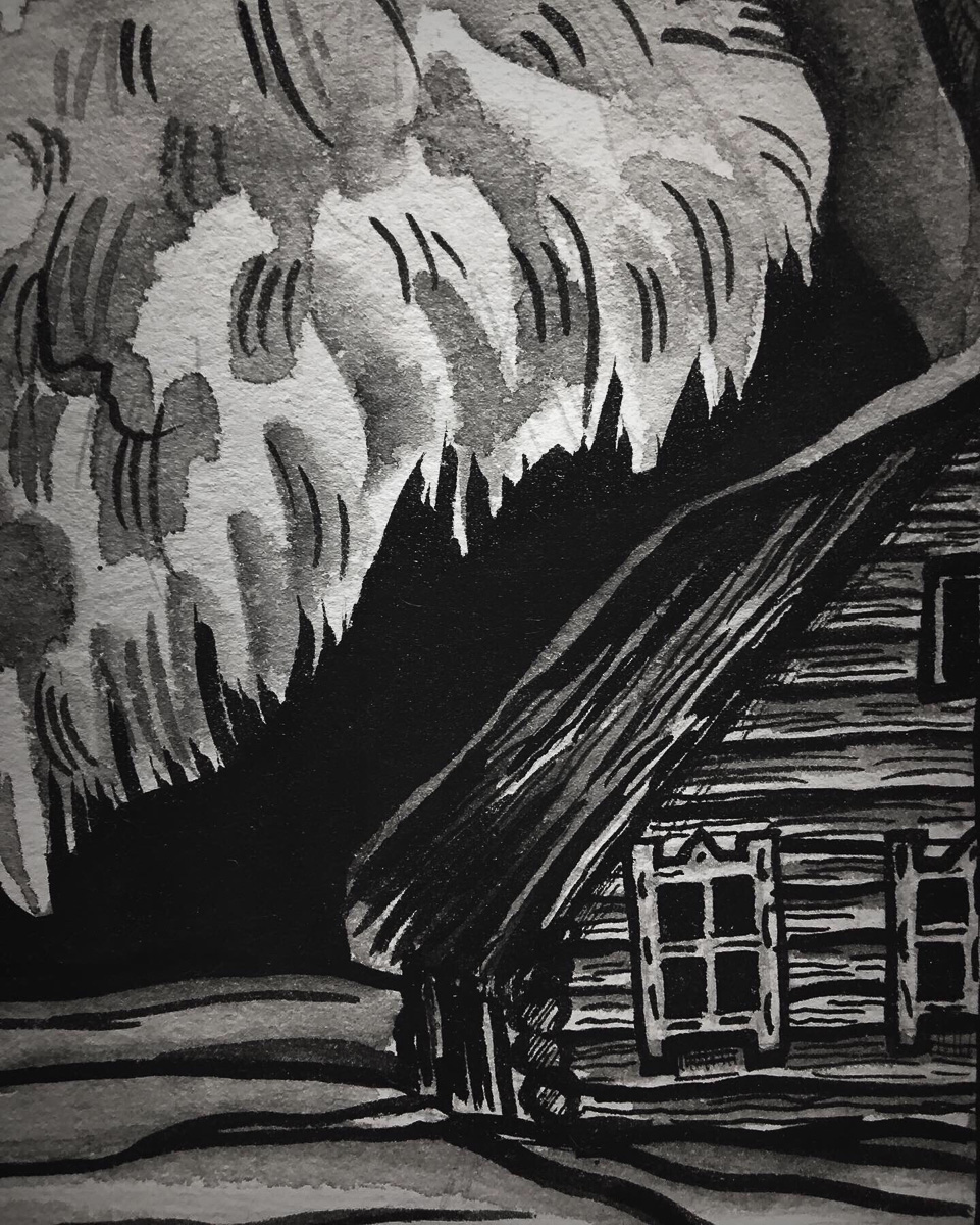 Продолжая обзор умельцев из Суздаля, поговорим о тату-мастере Анастасии Андрияновой, которая играет со страшными сказками