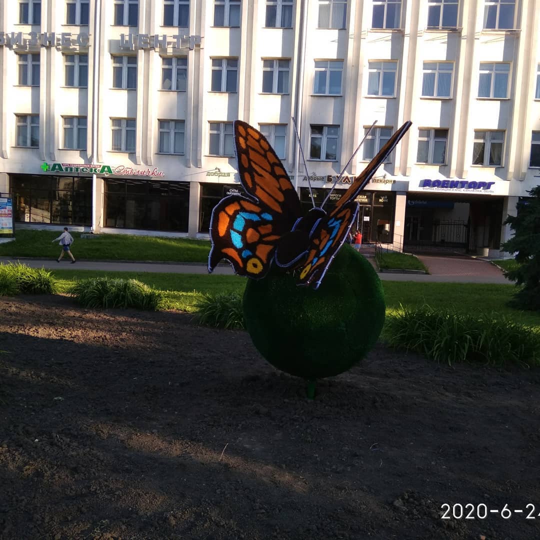 Новые скульптура, граффити и клумба - вот чем обзавелись улицы Владимира в последнее время