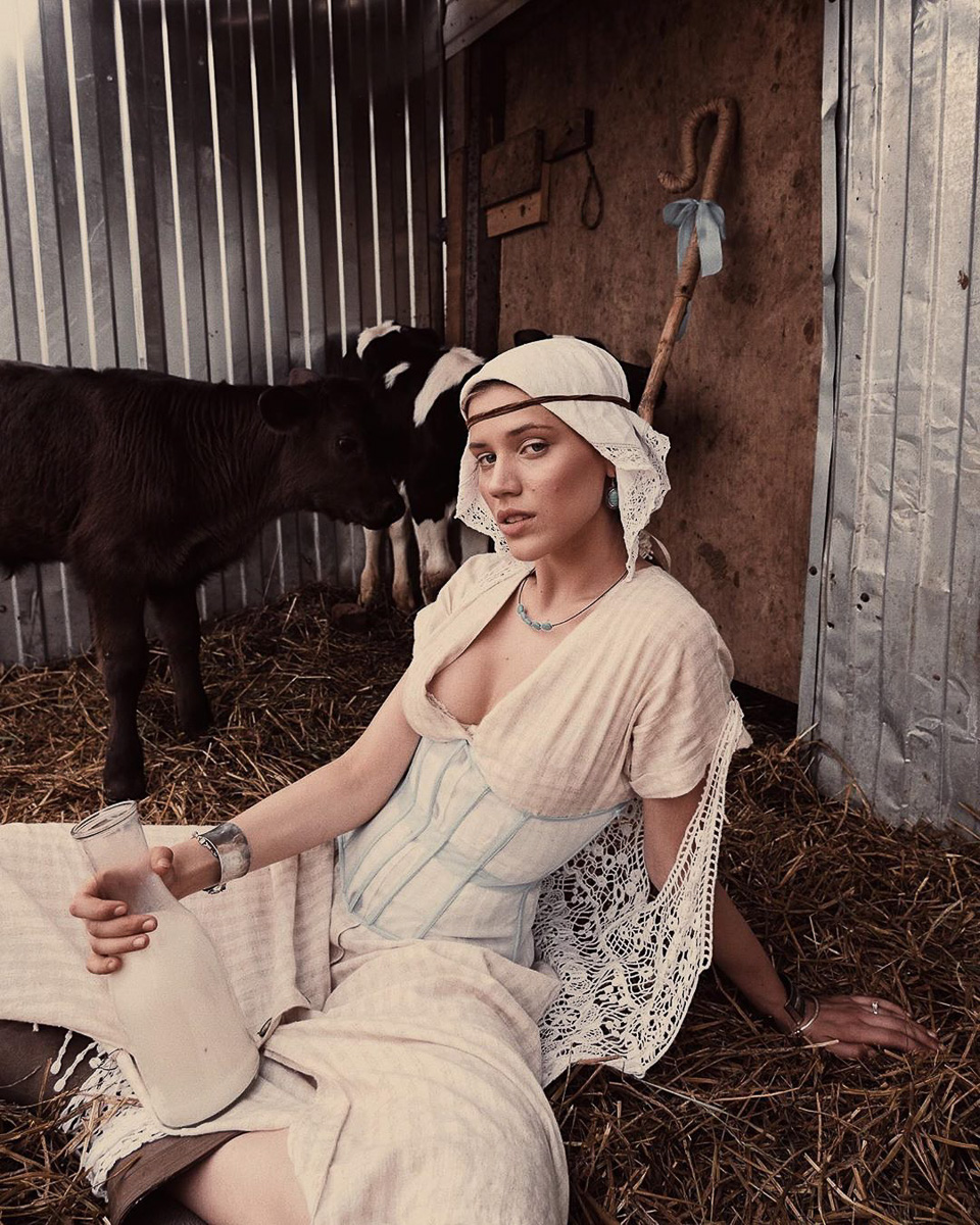 Сельская мода — это не оскорбление, особенно, если руку к ней приложила владимирская фэшн-команда с фотографом Максимом Сухаревским во главе
