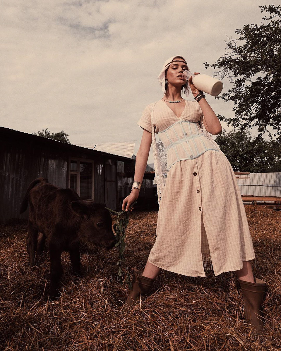 Сельская мода — это не оскорбление, особенно, если руку к ней приложила владимирская фэшн-команда с фотографом Максимом Сухаревским во главе