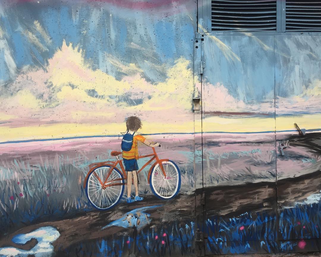 Не часто в нашем городе появляются новые крутые стрит-арты. На днях граффитист Мишкин восполнил пробел героем игры, которую в 90-е сметали с прилавков все счастливые обладатели консолей