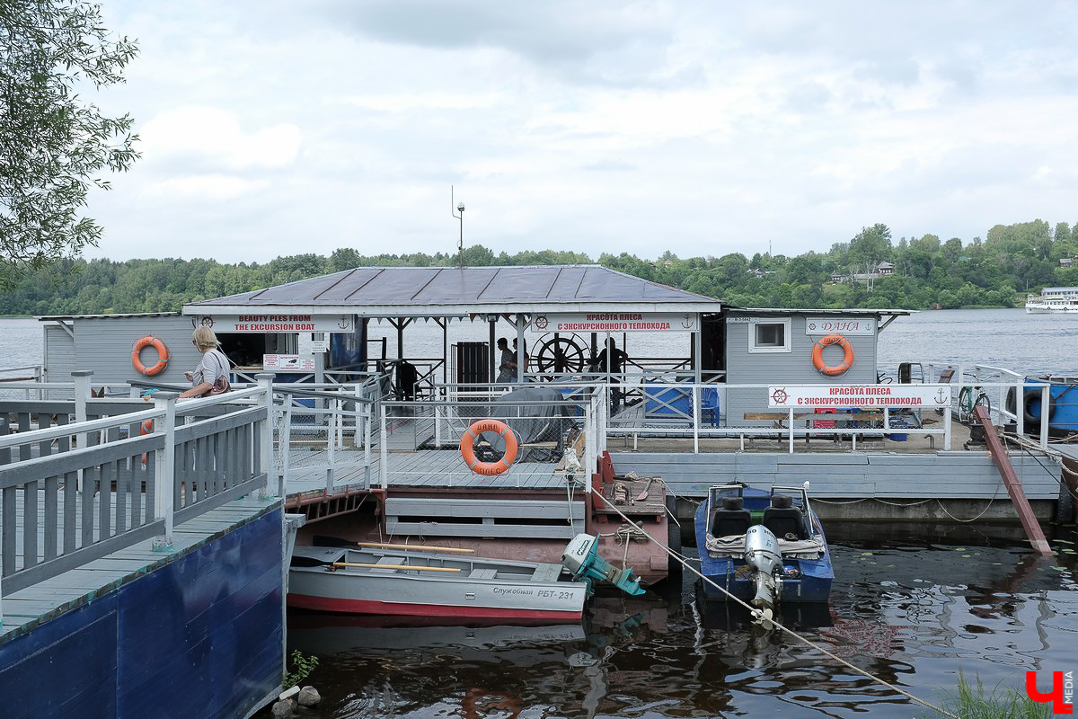 Обзор туристических мест в Плесе, экскурсия на катере и гастротуризм