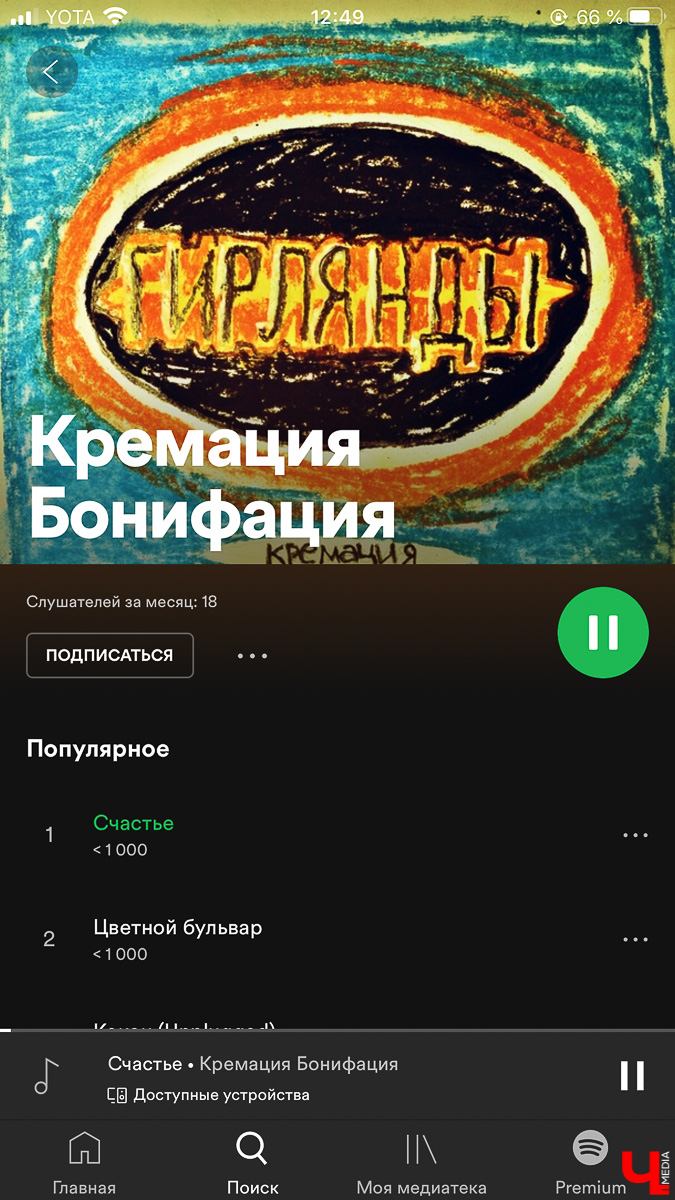 Изучаем новый для российских пользователей музыкальный сервис Spotify