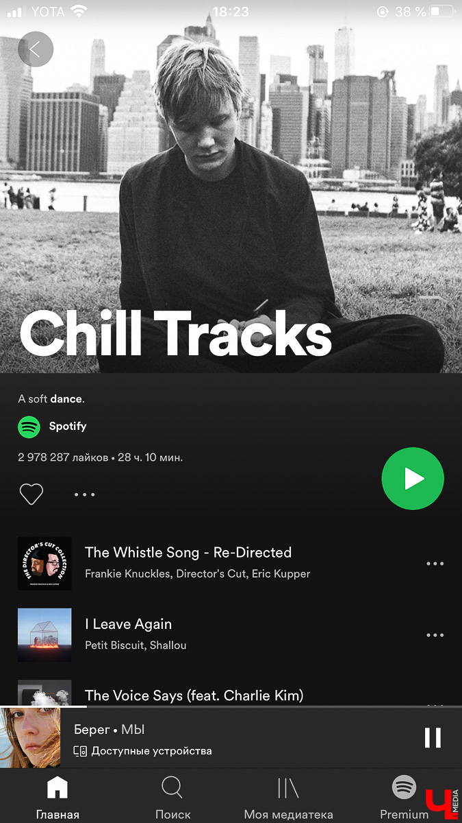 Изучаем новый для российских пользователей музыкальный сервис Spotify