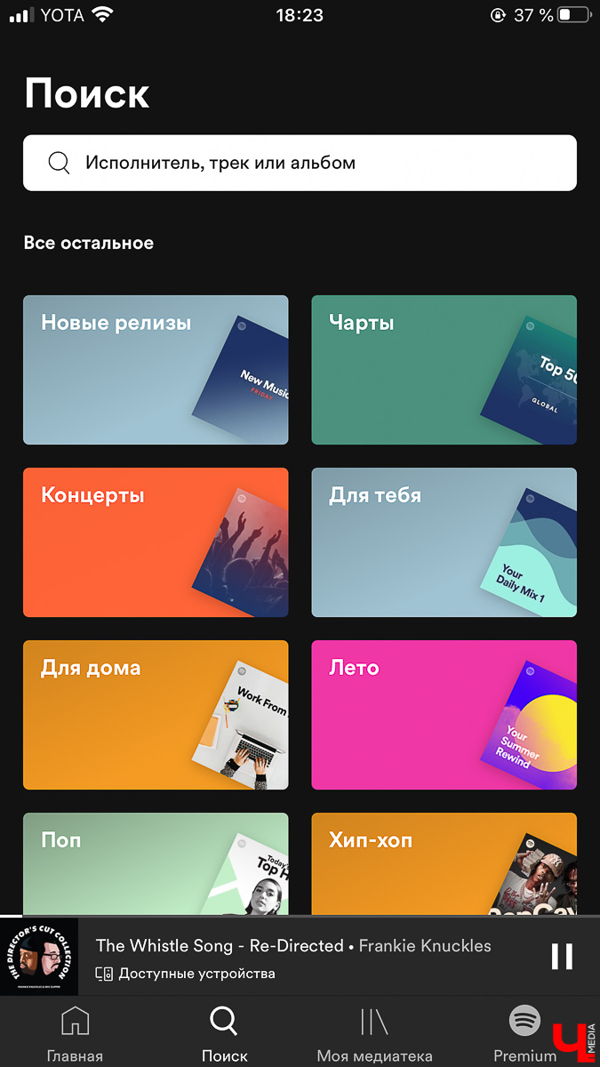 Изучаем новый для российских пользователей музыкальный сервис Spotify