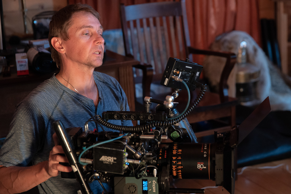 Наблюдаем за работой российского режиссера Владимира Миначёва (Макина) и игрой актера Алексея Маклакова глазами владимирского фотографа Алёны Гуриной