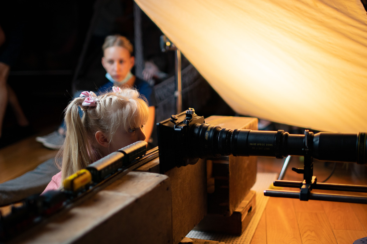 Наблюдаем за работой российского режиссера Владимира Миначёва (Макина) и игрой актера Алексея Маклакова глазами владимирского фотографа Алёны Гуриной