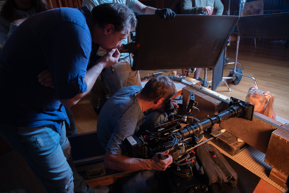 Наблюдаем за работой российского режиссера Владимира Миначёва (Макина) и игрой актера Алексея Маклакова глазами владимирского фотографа Алёны Гуриной