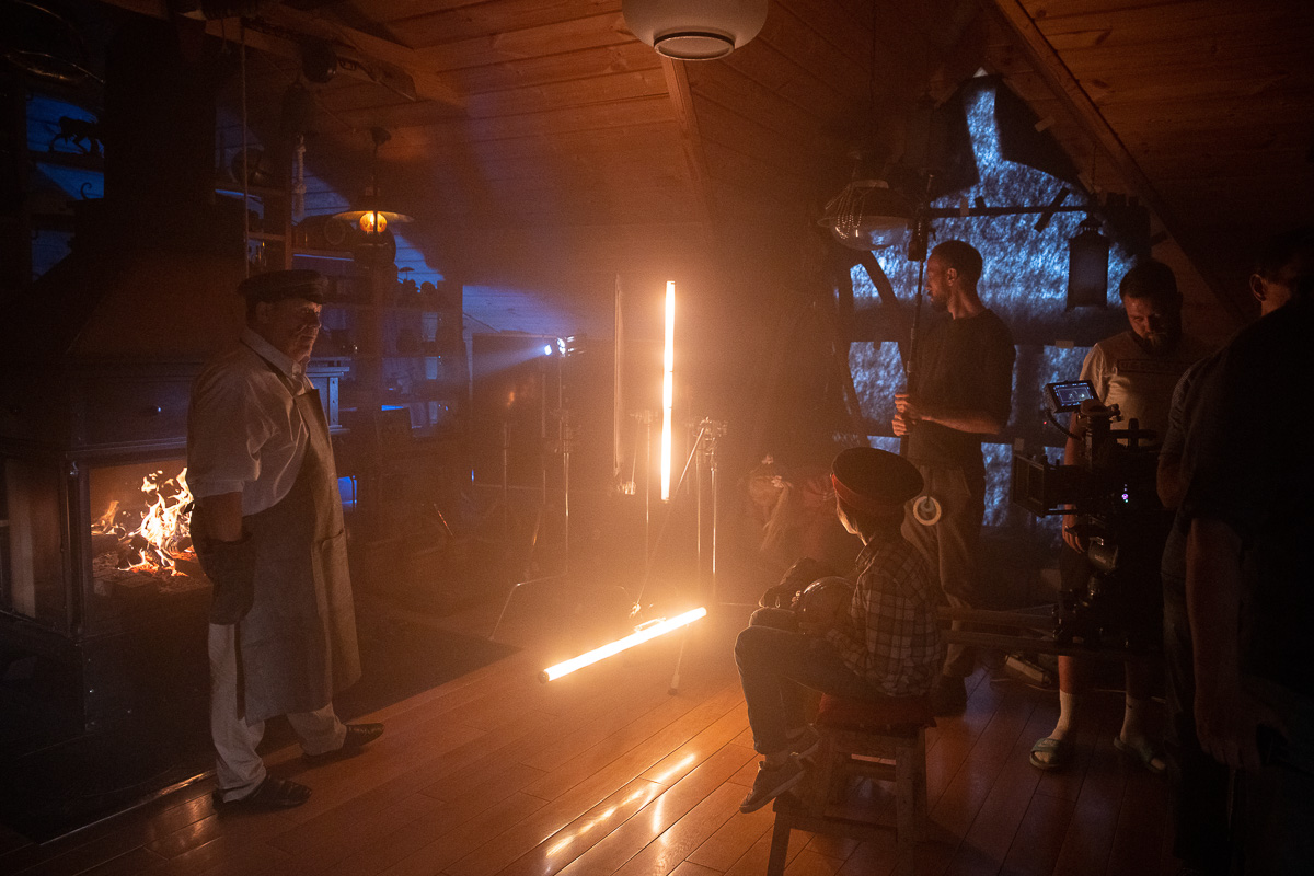 Наблюдаем за работой российского режиссера Владимира Миначёва (Макина) и игрой актера Алексея Маклакова глазами владимирского фотографа Алёны Гуриной