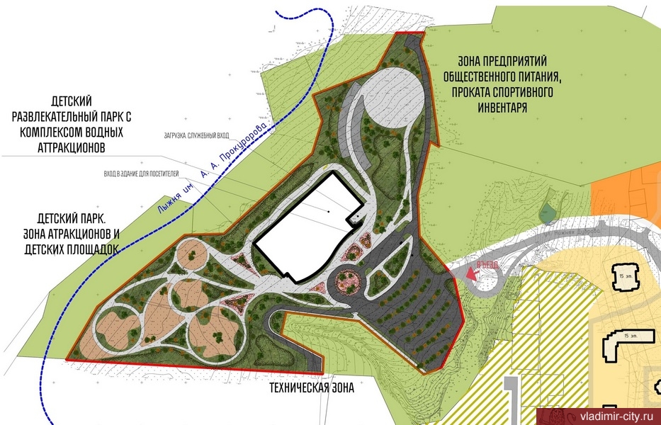 Сейчас идет сбор мнений местных жителей - их спрашивают, что конкретно они хотят видеть рядом с парком