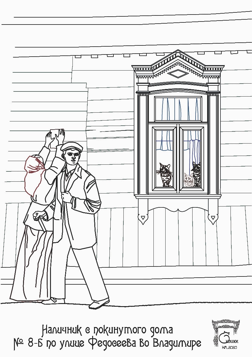 Красивые резные наличники уходят, уступая место простоте, комфорту и стеклопакету. Проект #О_кошки именно про это — про культурный облик провинциального города и его историческое очарование, которое он незаметно теряет с каждым днем