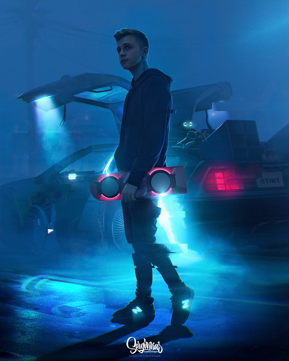 YouTube-художник Сергей Мольков известен как Segrikkas. Он учит сотни тысяч подписчиков управляться с Photoshop, а также создает визуал для популярных блогеров и исполнителей