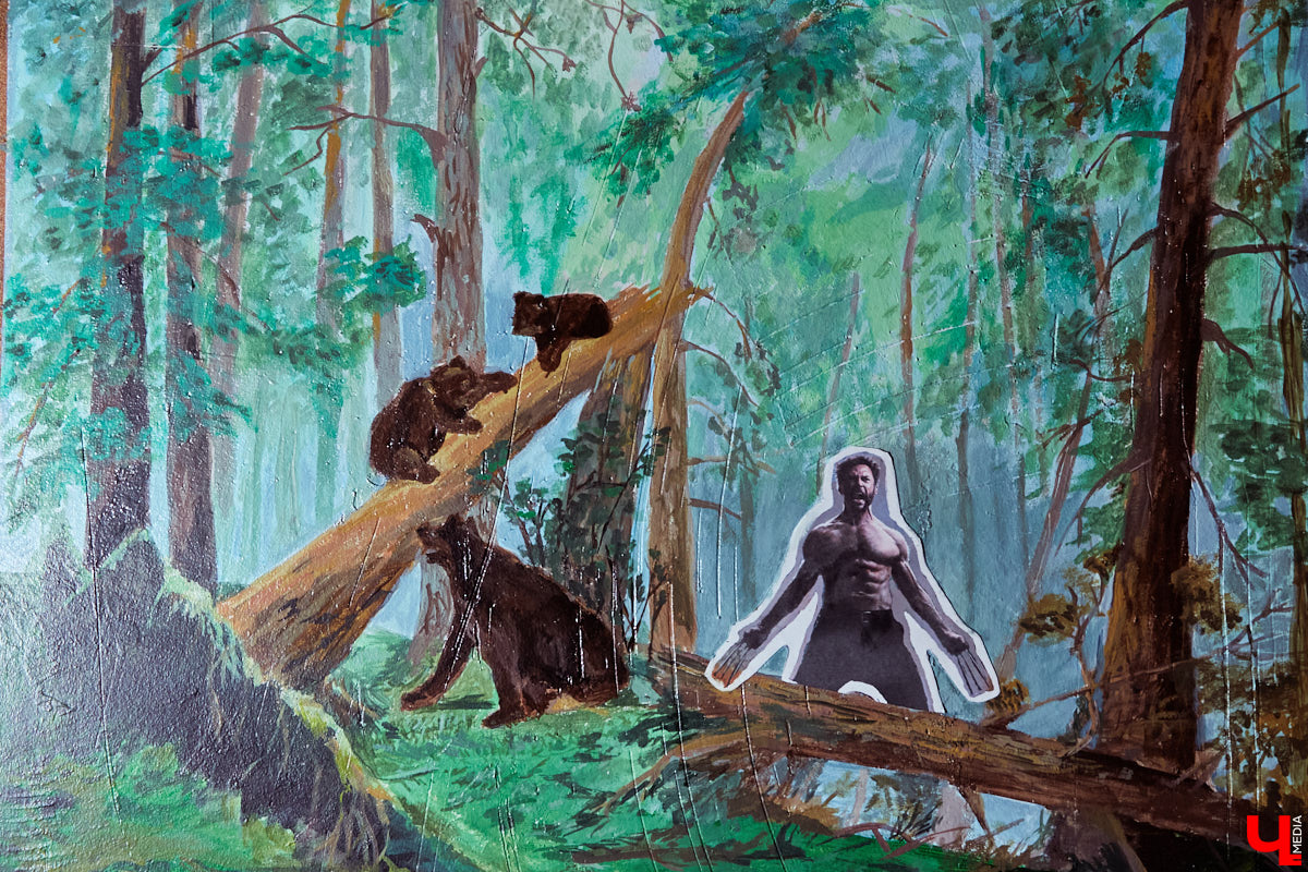 Мишкин снова создал арт со смыслом. На этот раз художник рефлексирует на тему связи времен и культур