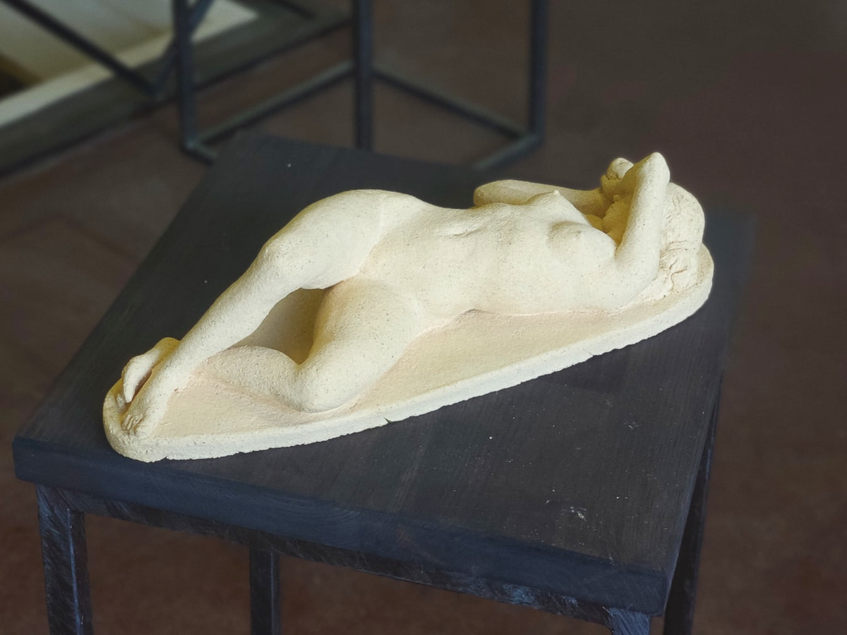 Владимирский скульптор Михаил Блинов поведал о своей трехнедельной работе с натурщицами и грядущей персональной выставке