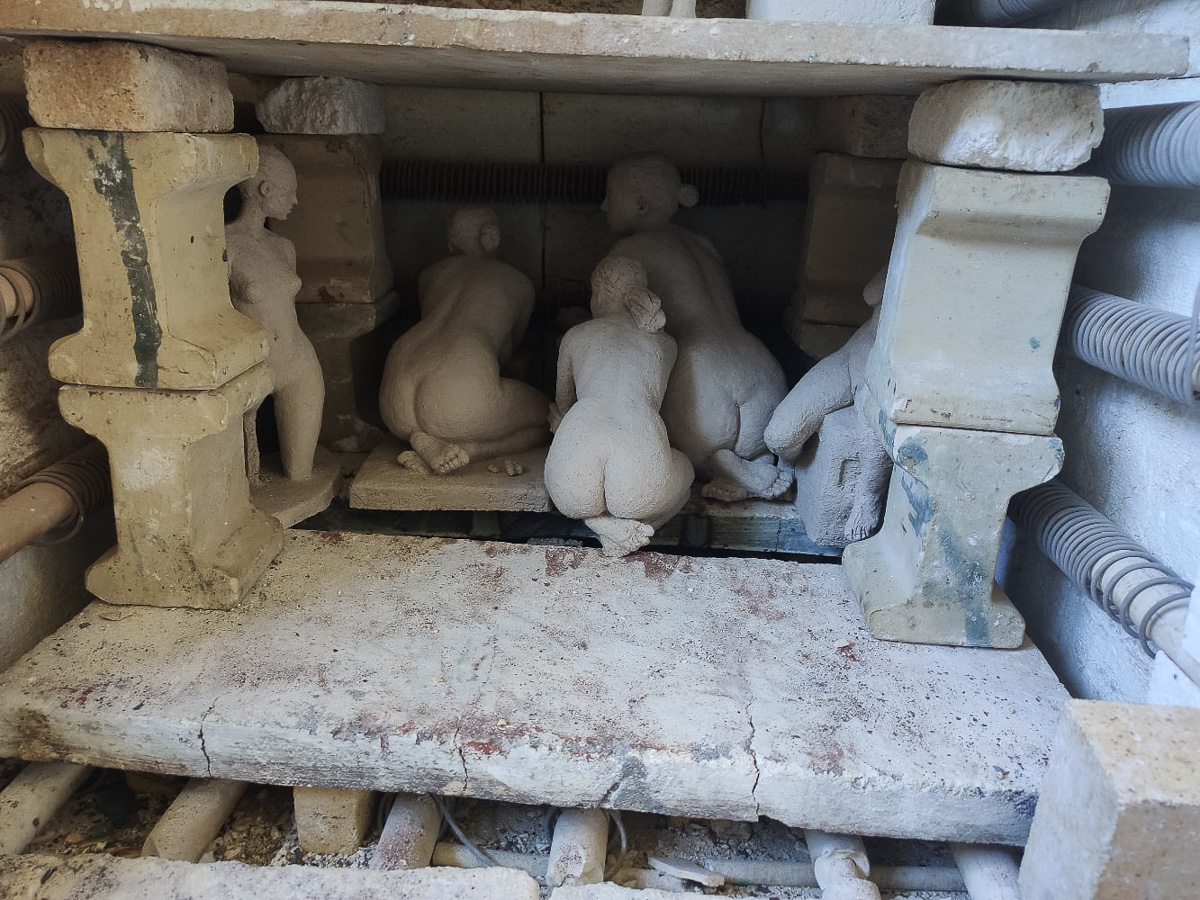 Владимирский скульптор Михаил Блинов поведал о своей трехнедельной работе с натурщицами и грядущей персональной выставке