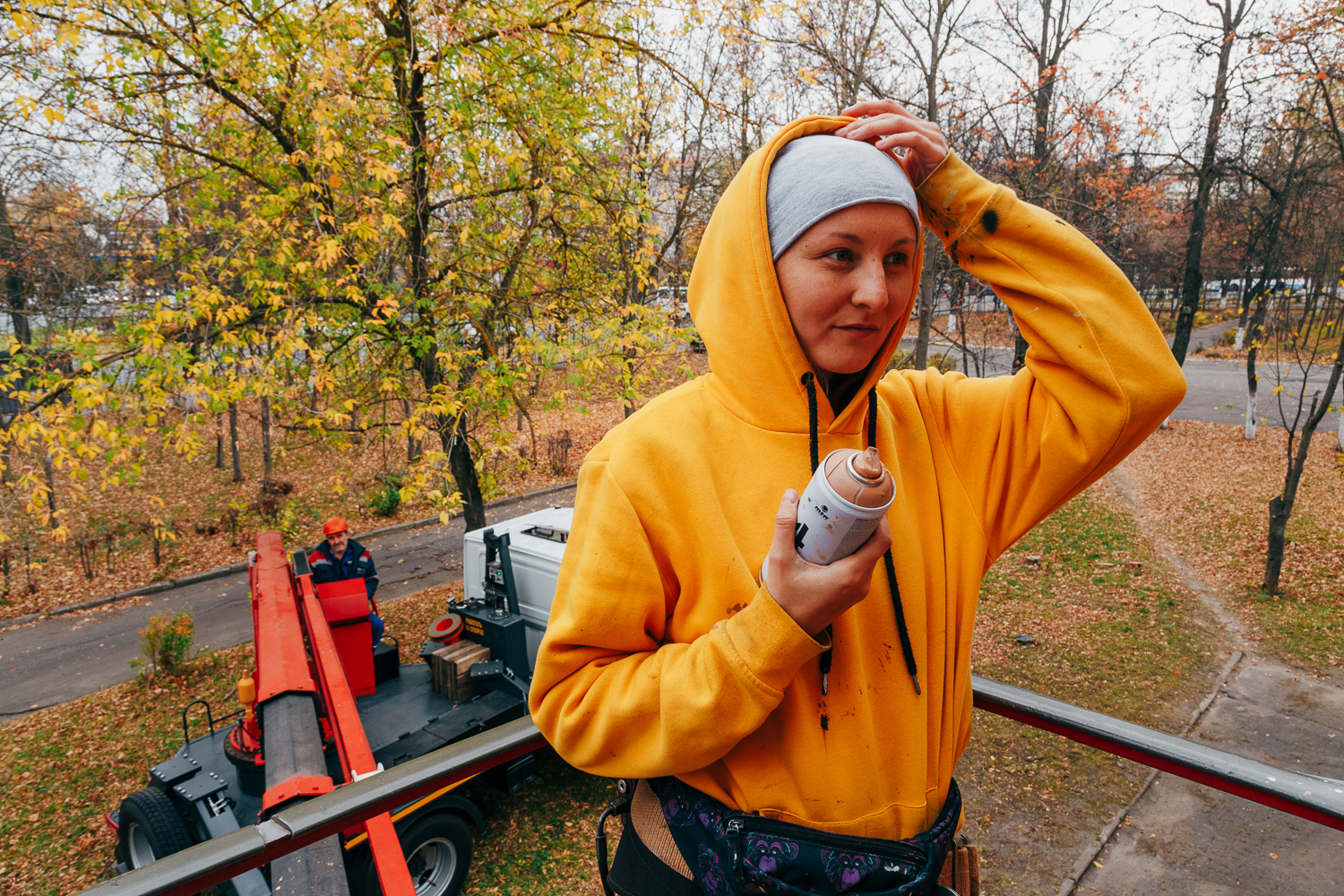Сделали обзор новых уличных рисунков, которые добавили осеннему Владимиру нотку позитива