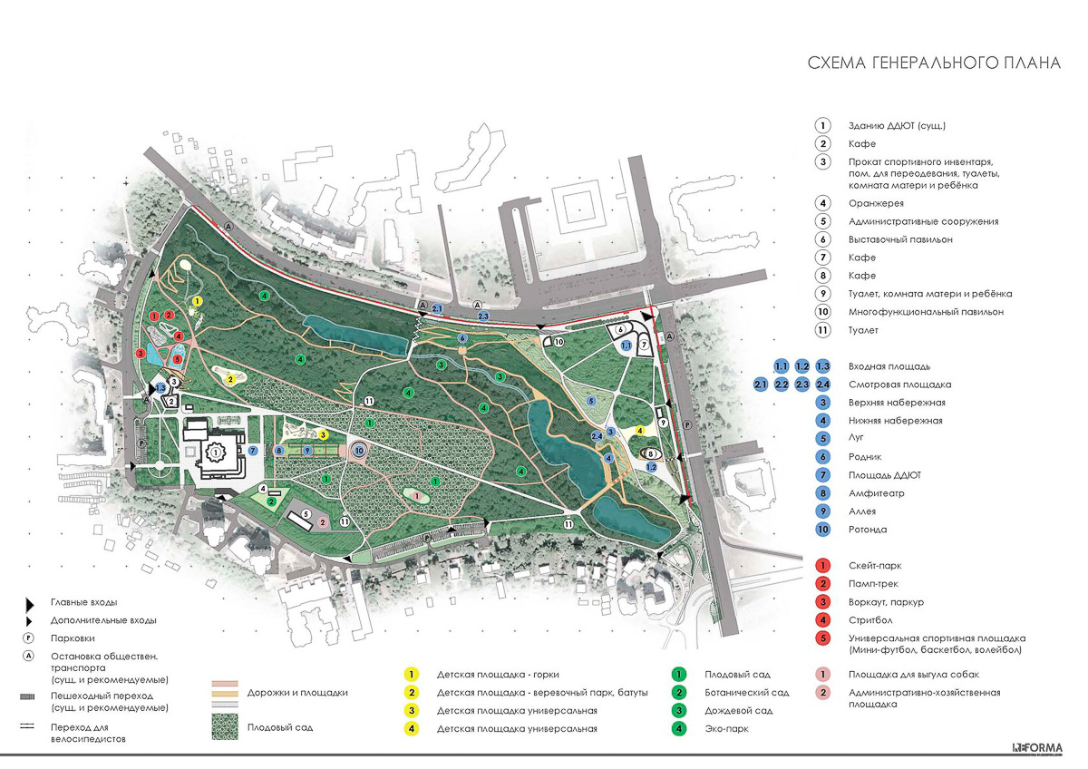 Архитекторы из Москвы представили на суд общественности концепцию парка у ДТЮ. Что же сказали люди о проекте?
