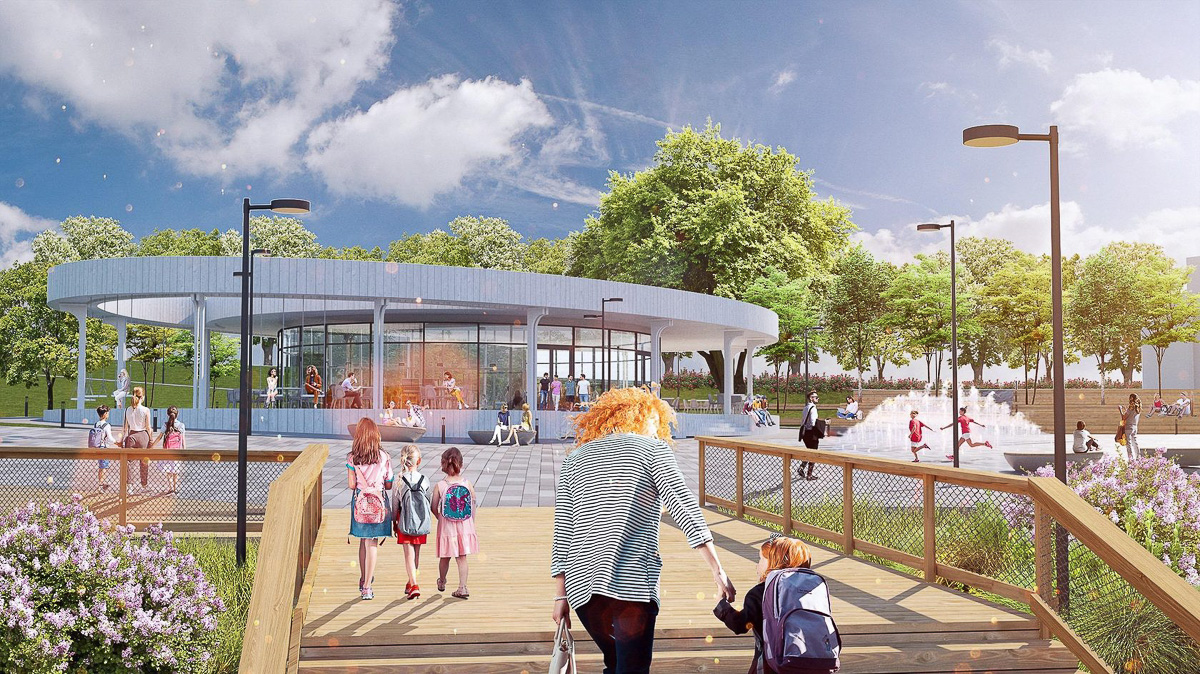 Архитекторы из Москвы представили на суд общественности концепцию парка у ДТЮ. Что же сказали люди о проекте?