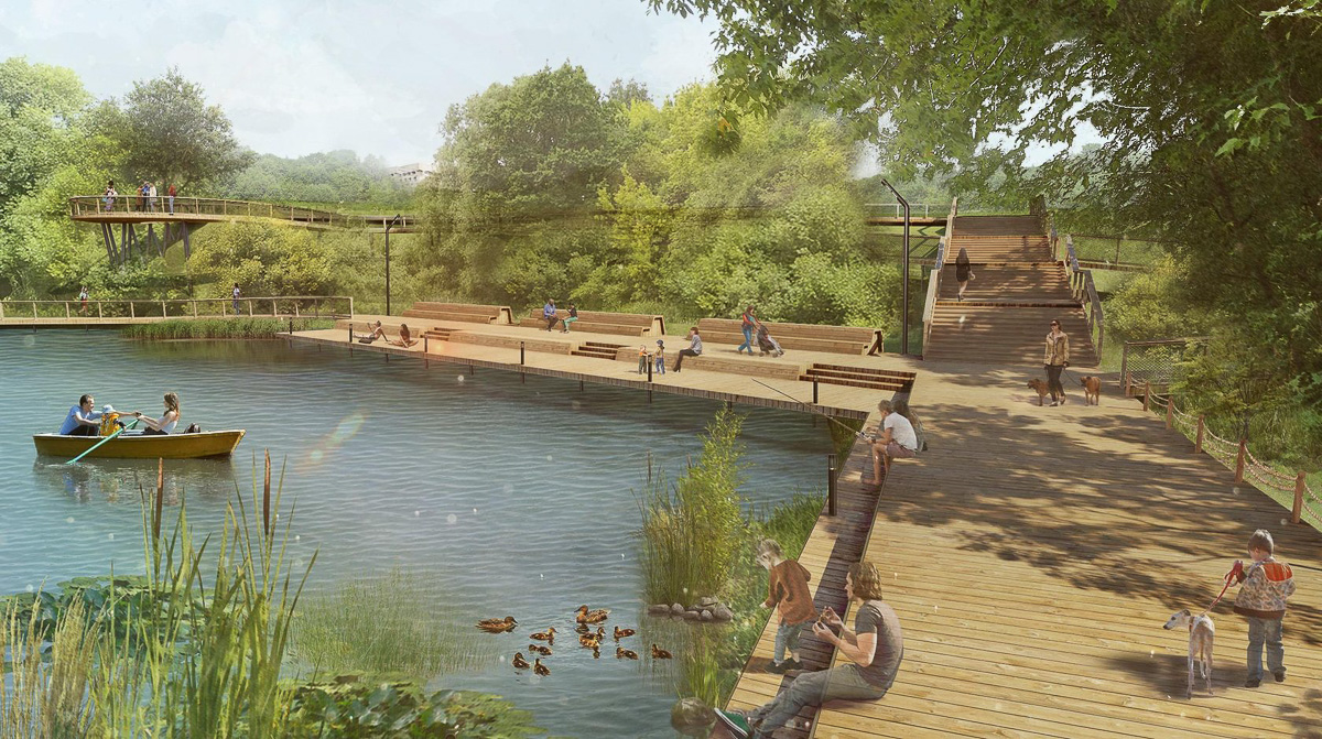 Архитекторы из Москвы представили на суд общественности концепцию парка у ДТЮ. Что же сказали люди о проекте?