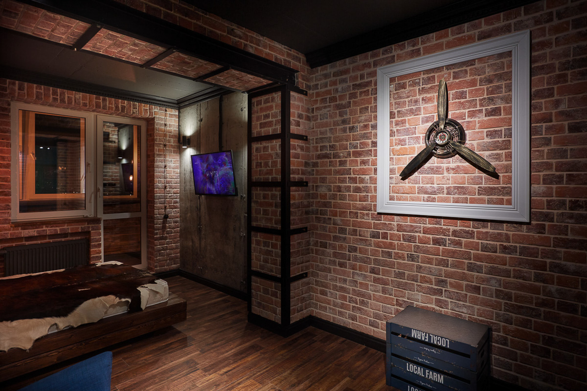 Илья Кленовский - дизайнер-любитель. Он поделился с нами очередным интересным интерьерным решением