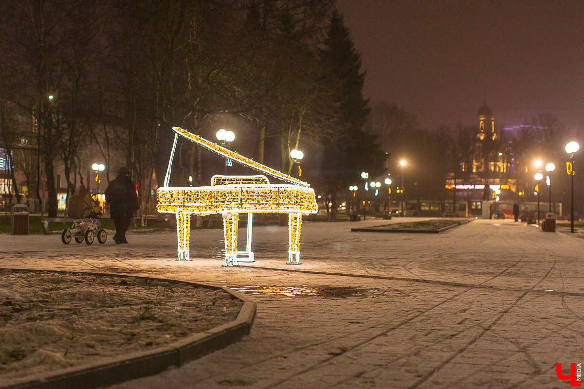 В первую декаду декабря Владимир украсят к Новому году. Некоторые детали процесса уже раскрыли