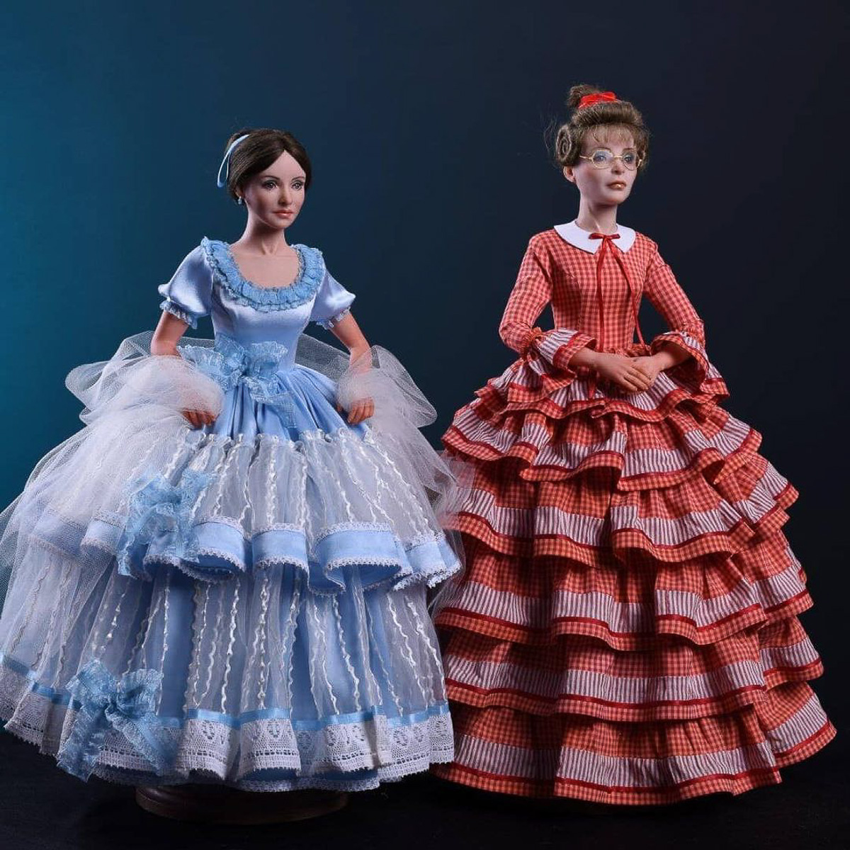 Мастерица Оксана Трей создала коллекцию кукол по мотивам фильма «Женитьба Бальзаминова»