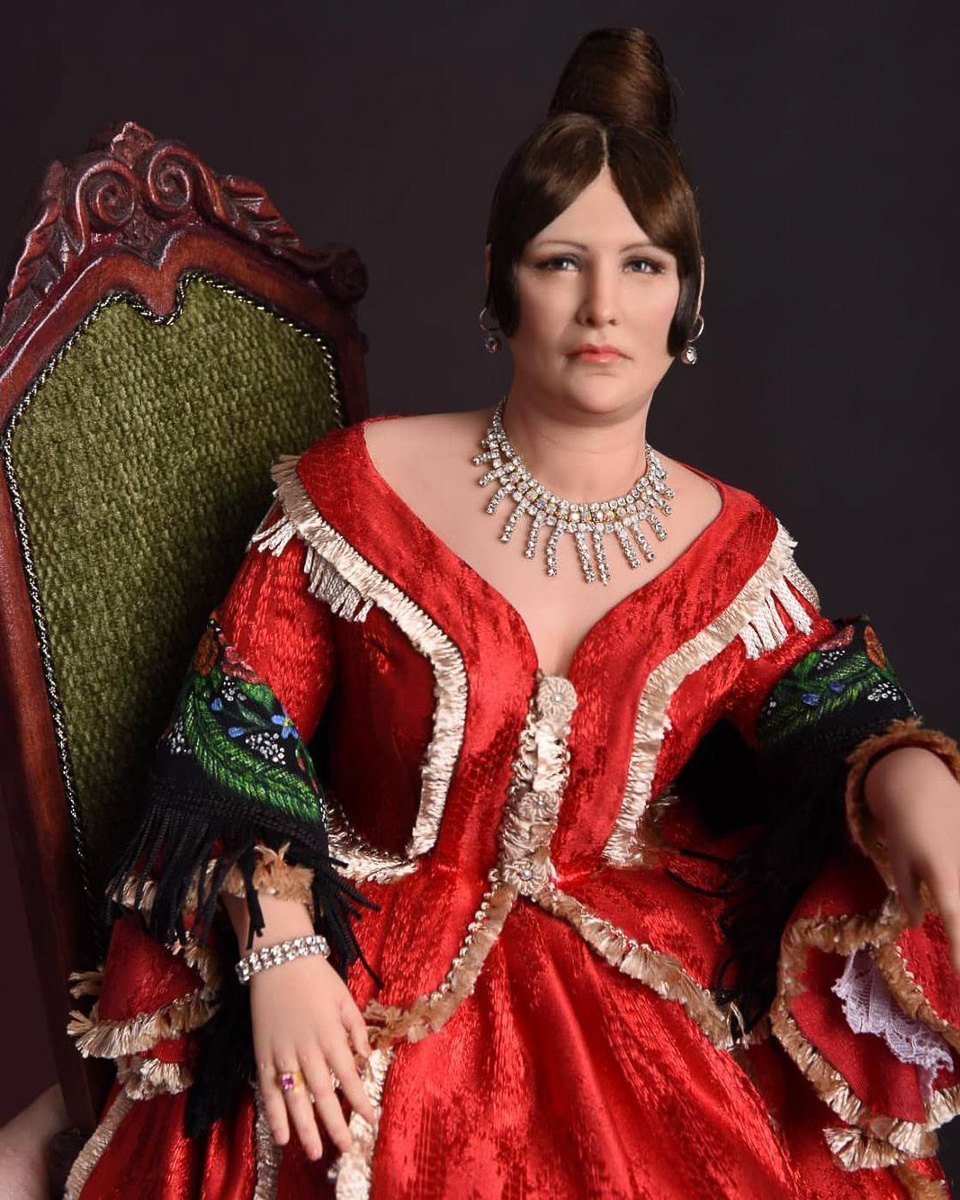 Мастерица Оксана Трей создала коллекцию кукол по мотивам фильма «Женитьба Бальзаминова»