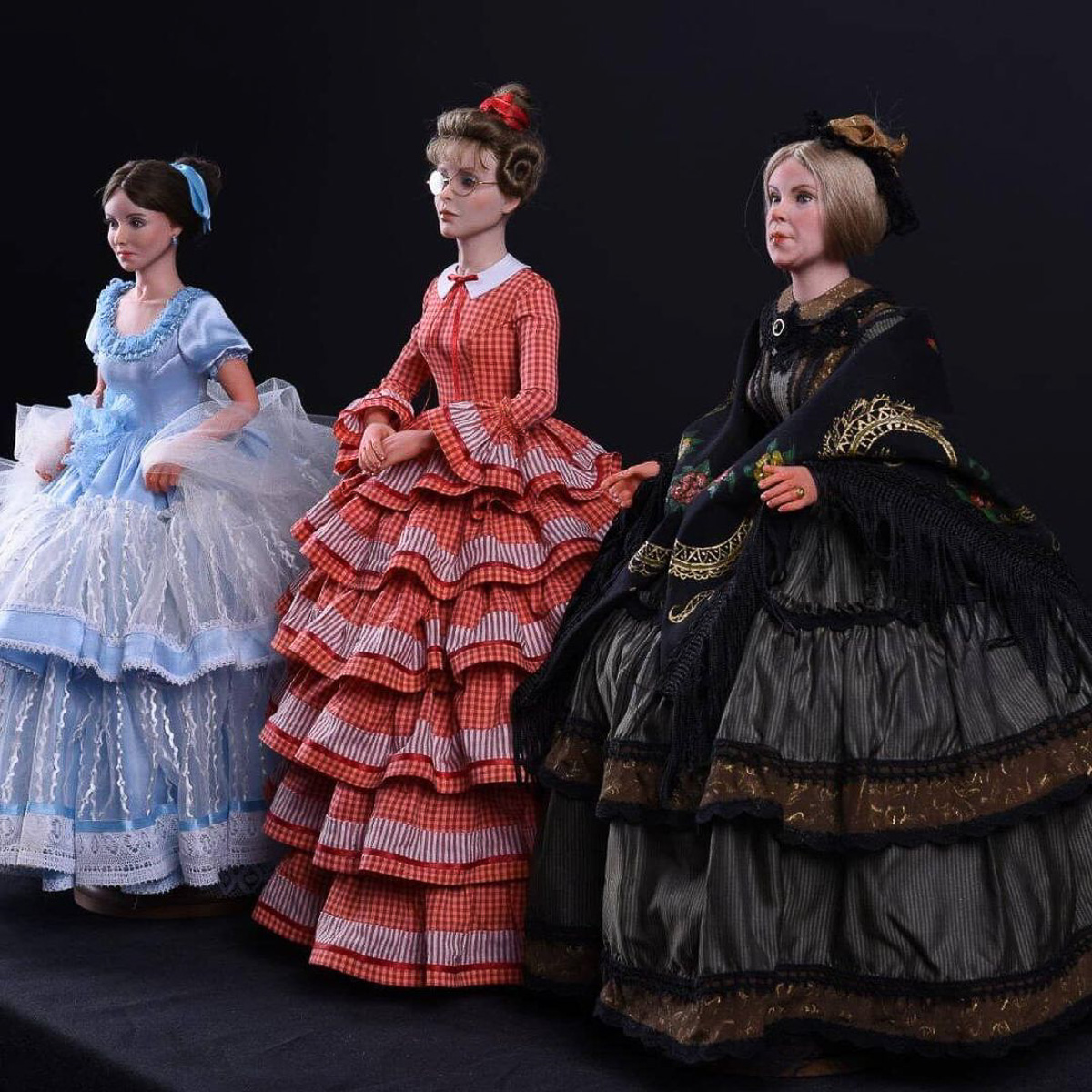 Мастерица Оксана Трей создала коллекцию кукол по мотивам фильма «Женитьба Бальзаминова»