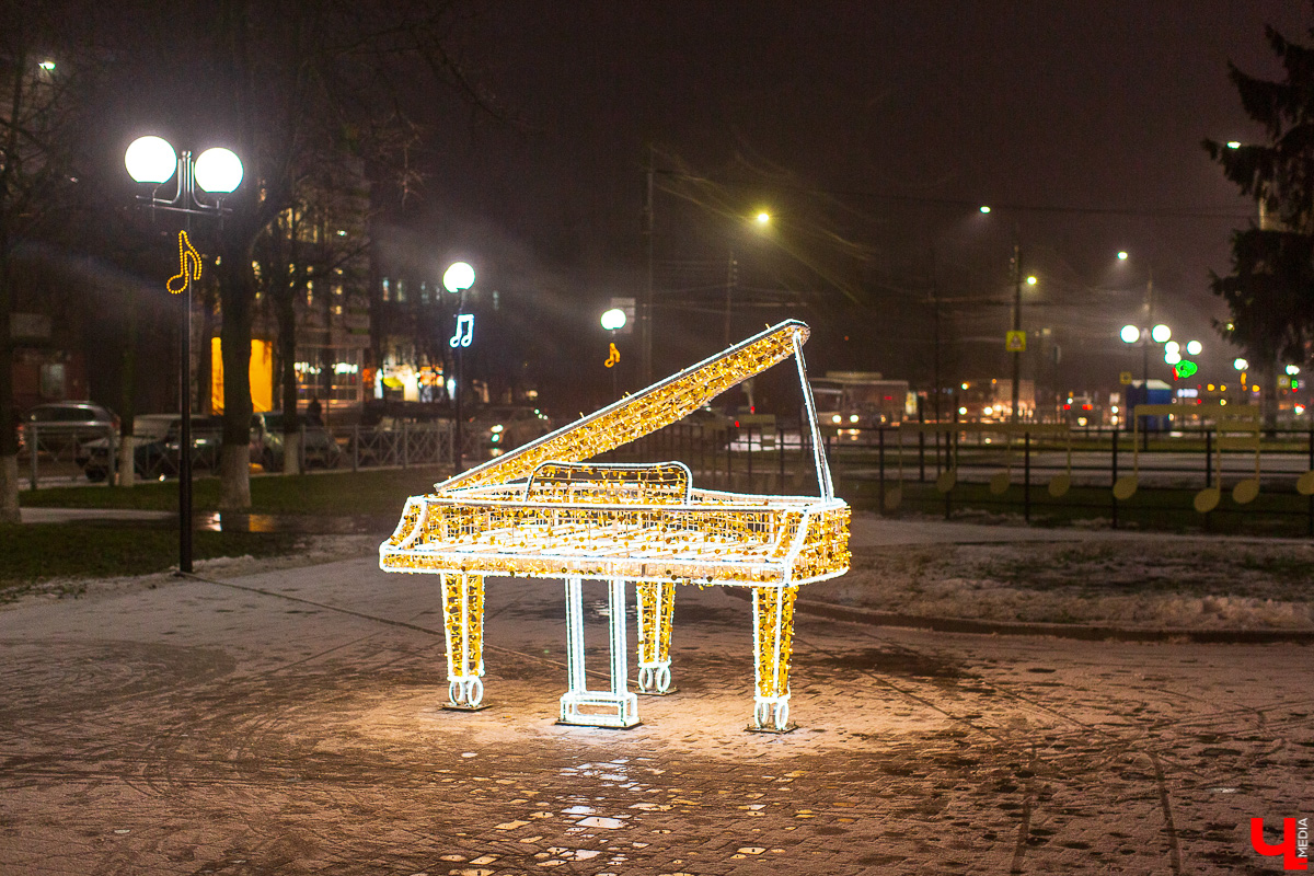Новые арт-объекты и больше гирлянд - вот какие сюрпризы скоро появятся на владимирских улицах