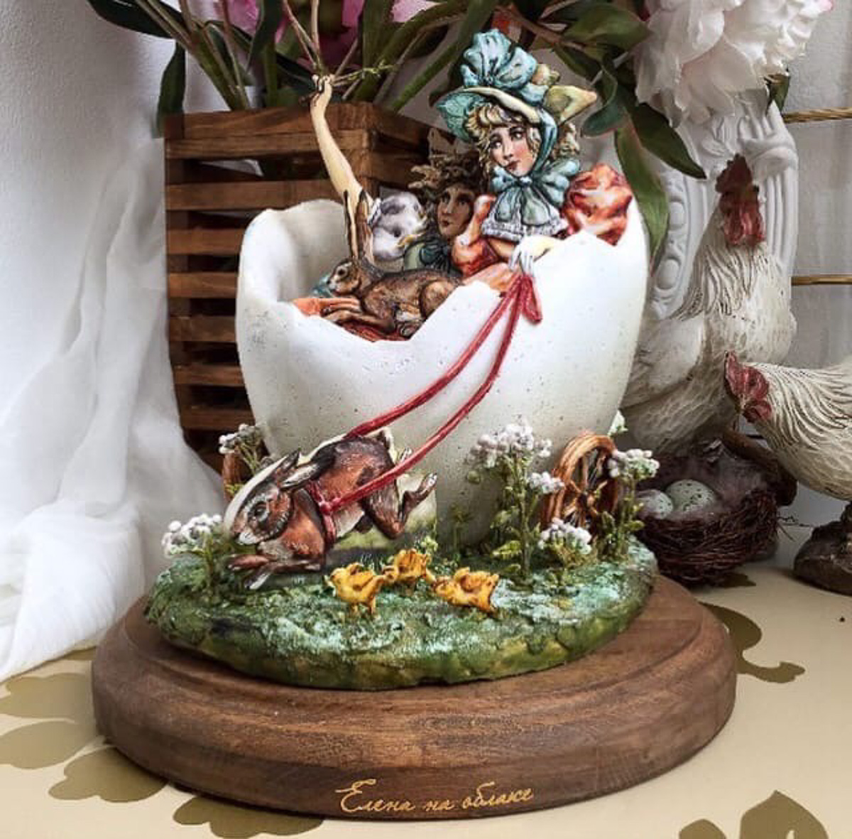 Работа Елены Дьячковой произвела фурор на международном конкурсе кондитерского искусства в Лондоне