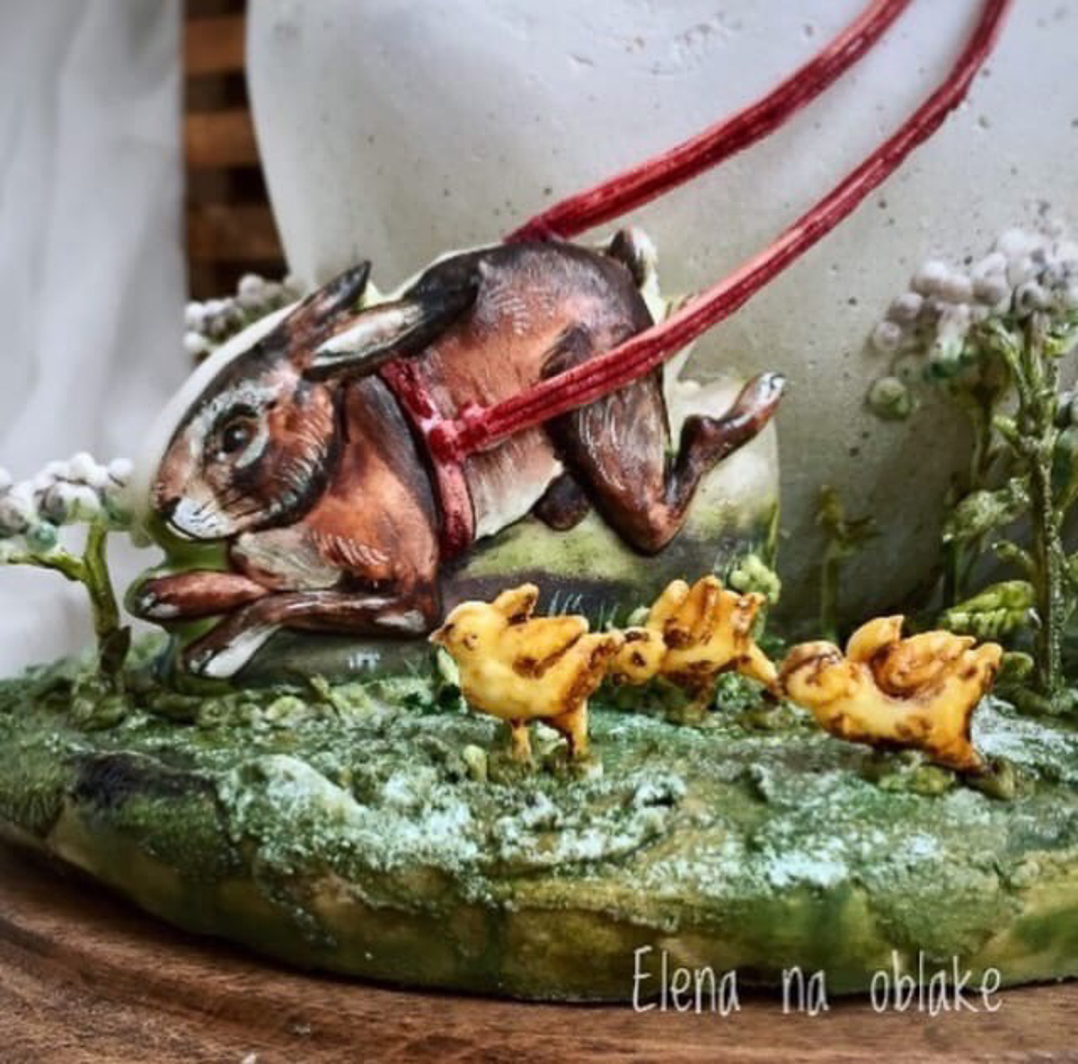 Работа Елены Дьячковой произвела фурор на международном конкурсе кондитерского искусства в Лондоне