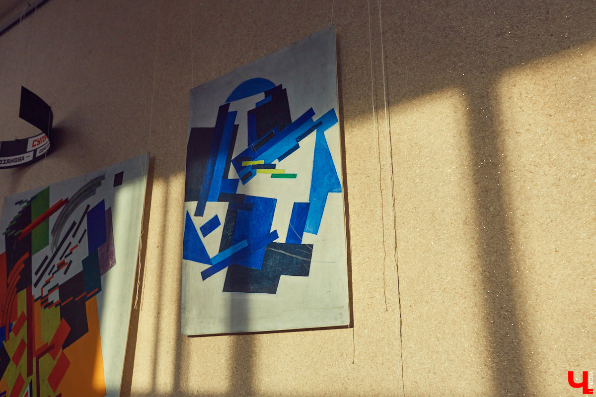 Во Владимире прошла выставка постеров работ Ольги Розановой, крупнейшей представительницы русского авангарда