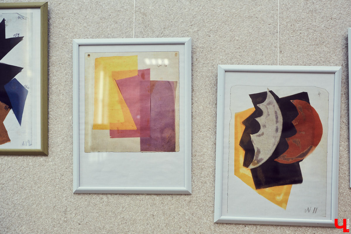 Во Владимире прошла выставка постеров работ Ольги Розановой, крупнейшей представительницы русского авангарда