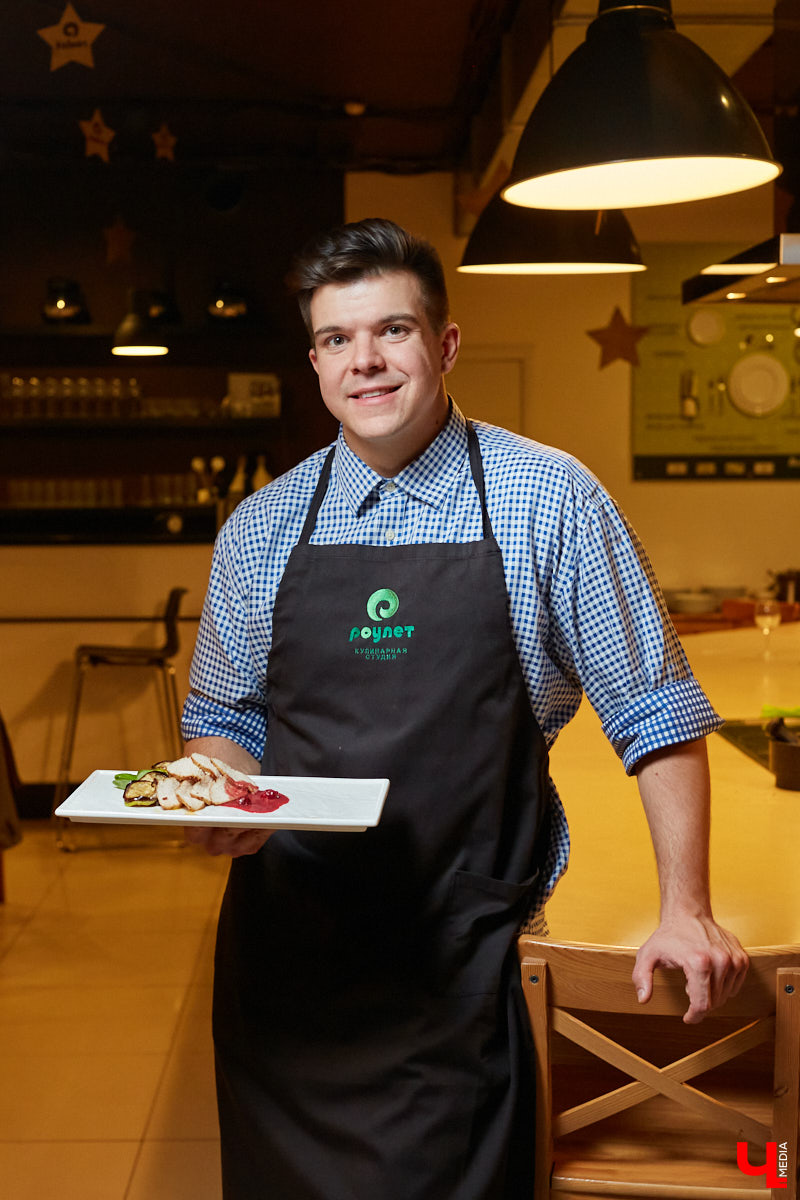 Владимирский Дед Мороз Егор Корсаков узнал рецепт прованских овощей, не грозящий возвратом сброшенных килограммов.