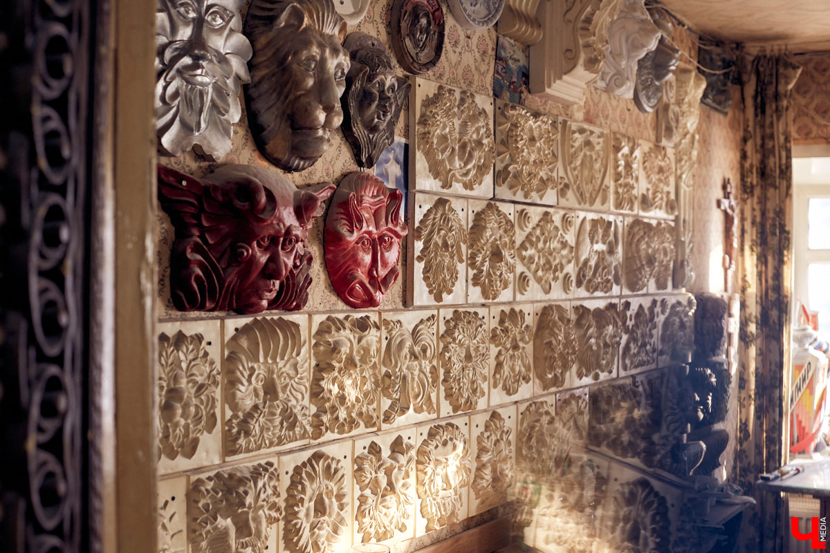 Владимирский реставратор Михаил Царенко рассказывает о реставрации Эрмитажа, удивительно хитрых работах и создаваемых с дочерью Снежаной и дизайнером Евгением Матюхиным гипсовых 3D панелях